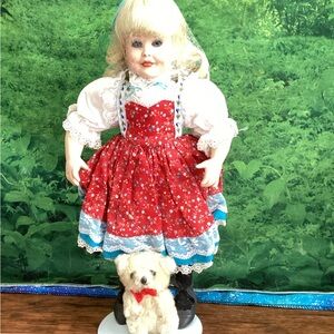 Goldilocks Doll with Little Bear